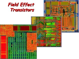 Field EffectField Effect
TransistorsTransistors
 