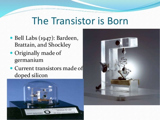 transistor history types Transistor and history