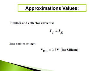 Approximations Values:
 