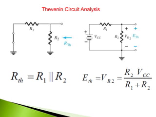 Thevenin Circuit Analysis
 