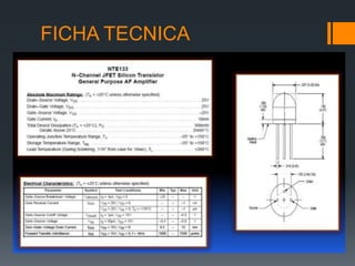 FICHA TECNICA
 