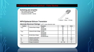 1-Transistor de contacto puntual – Ficha Técnica

 