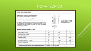 FICHA TECNICA

 