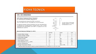 FFIICCHHAA TTEECCNNIICCAA 
 