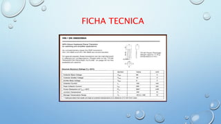 FICHA TECNICA 
 
