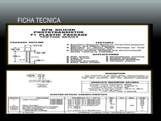 FICHA TECNICA
 