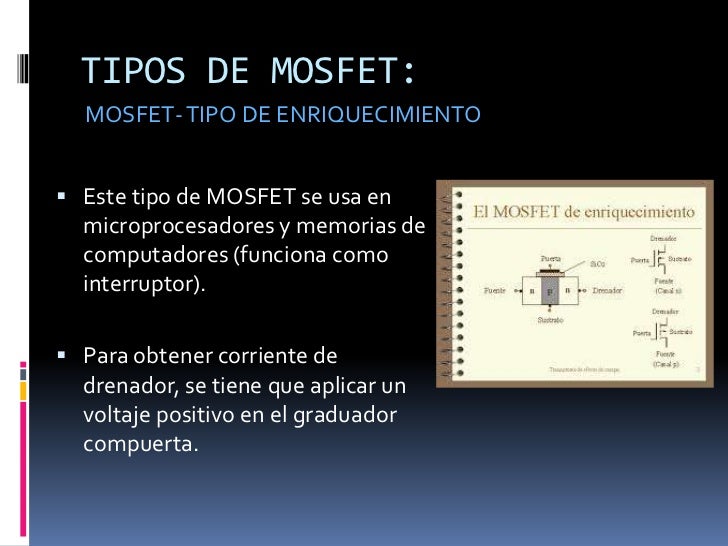 Transistores mosfet configuracion y polarizacion