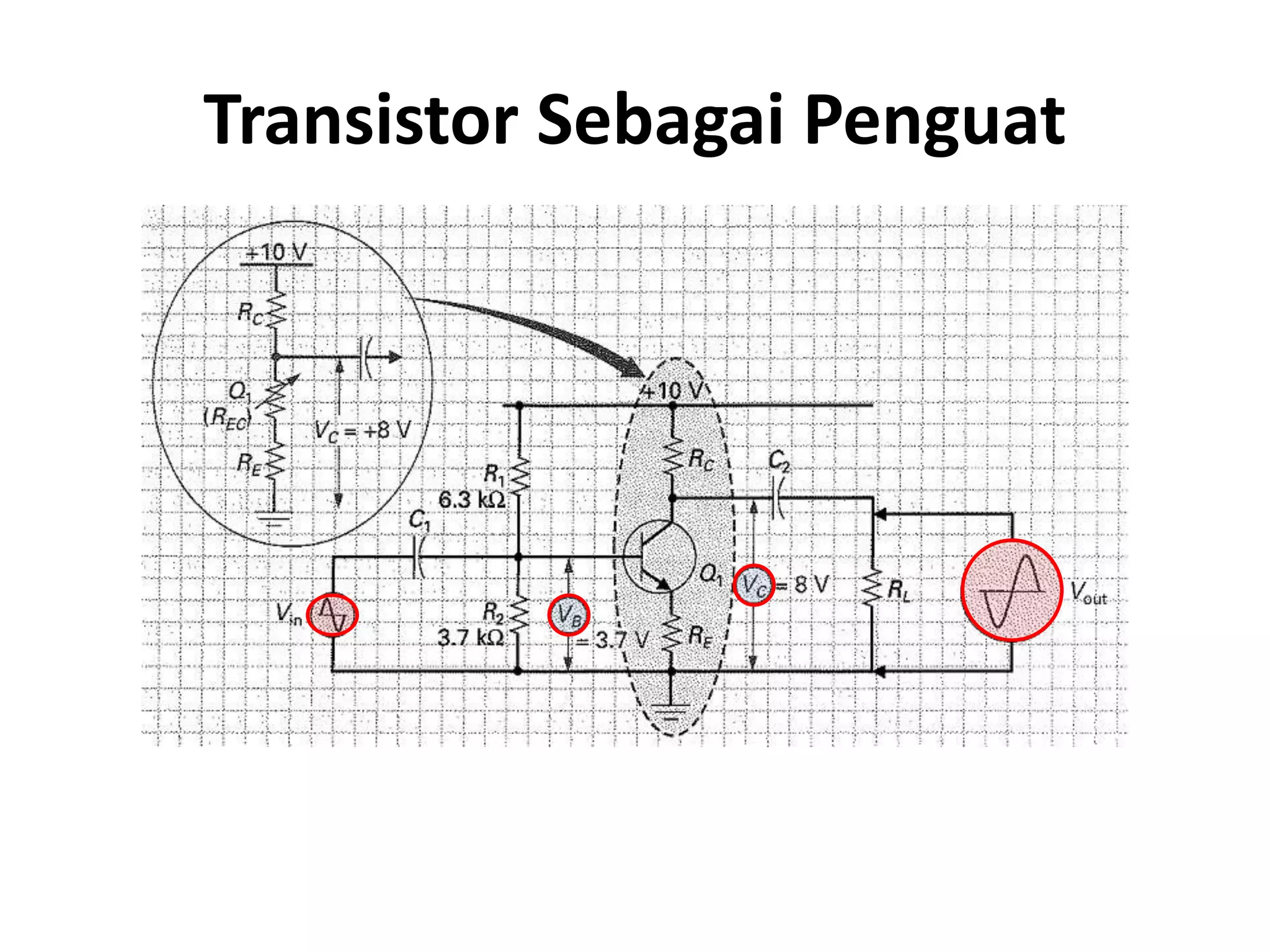 Transistor Sebagai Penguat
