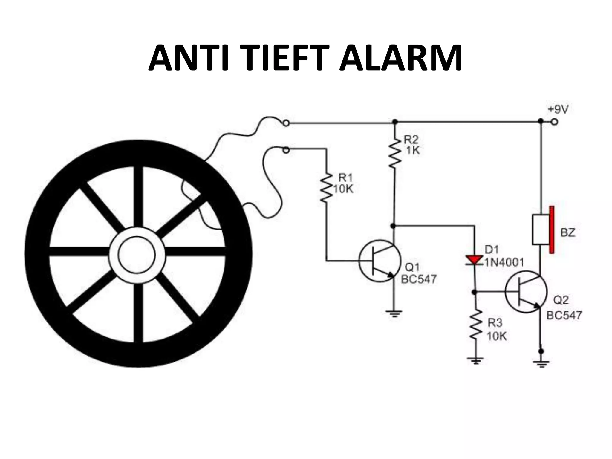 ANTI TIEFT ALARM
