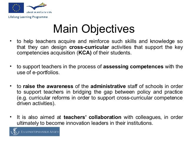 teaching objectives for teachers