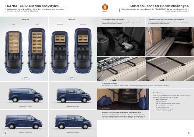 transit custom brochure