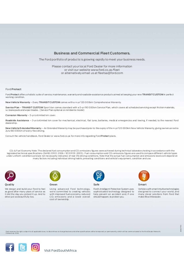 transit custom offers