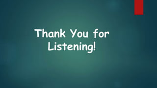 Thank You for
Listening!
 