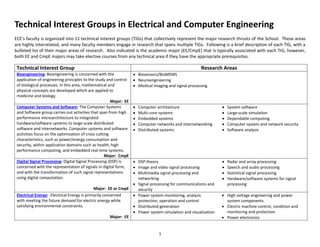 ECE Technical Interest Groups