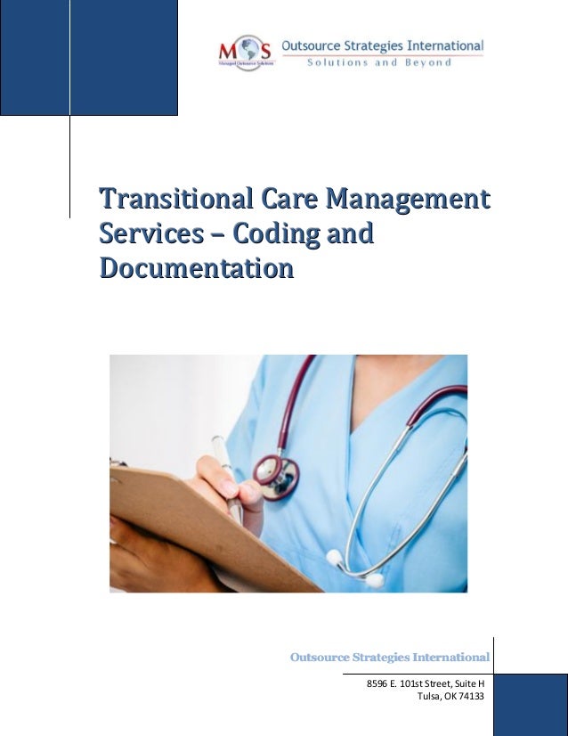 Transitional Care Management Services Coding and Documentation