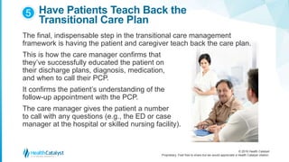 Transitional Care Management Flowchart Transitional Care Management: Five Steps to Fewer Readmissions ...