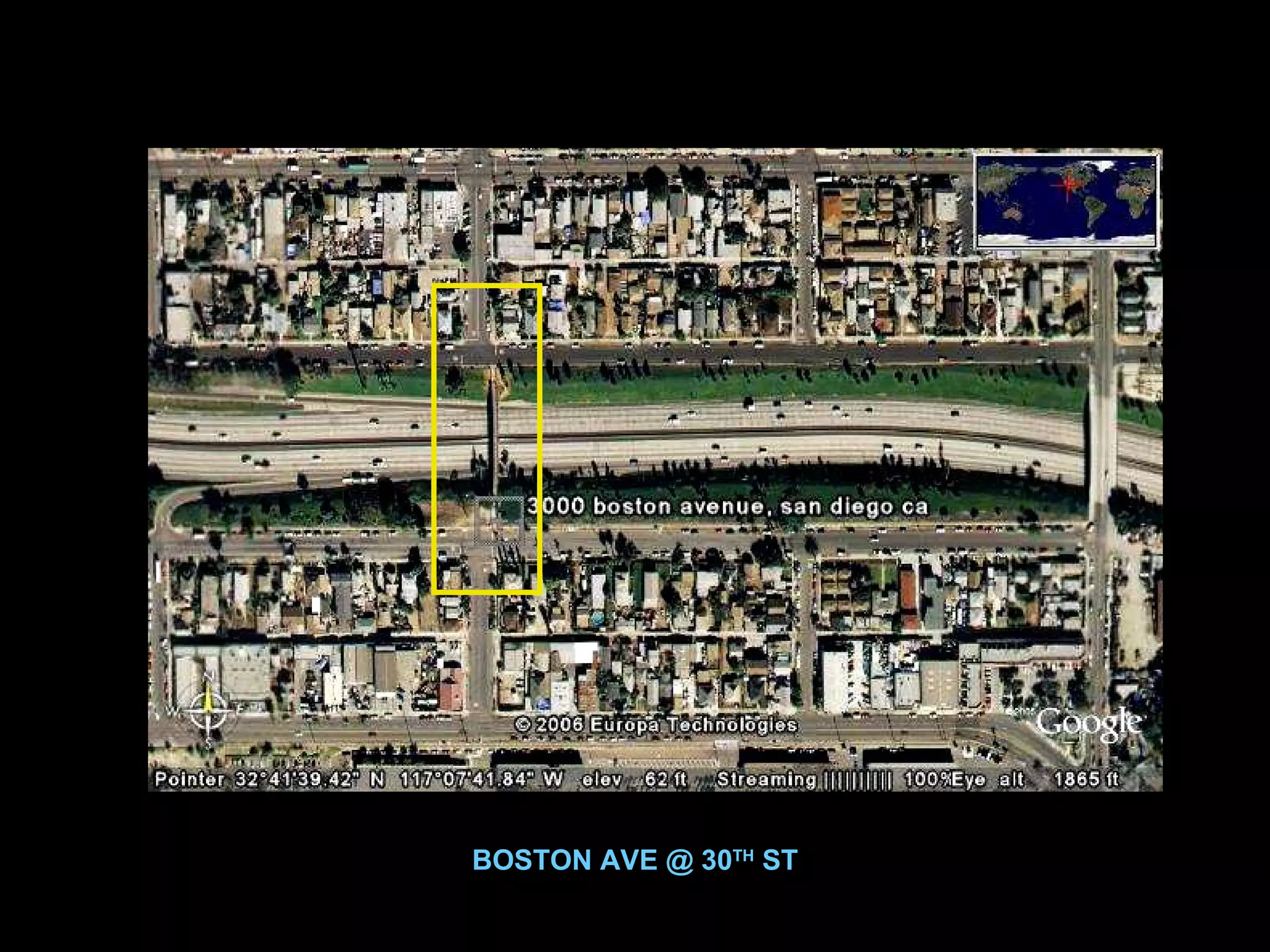 BOSTON AVE @ 30 TH  ST 