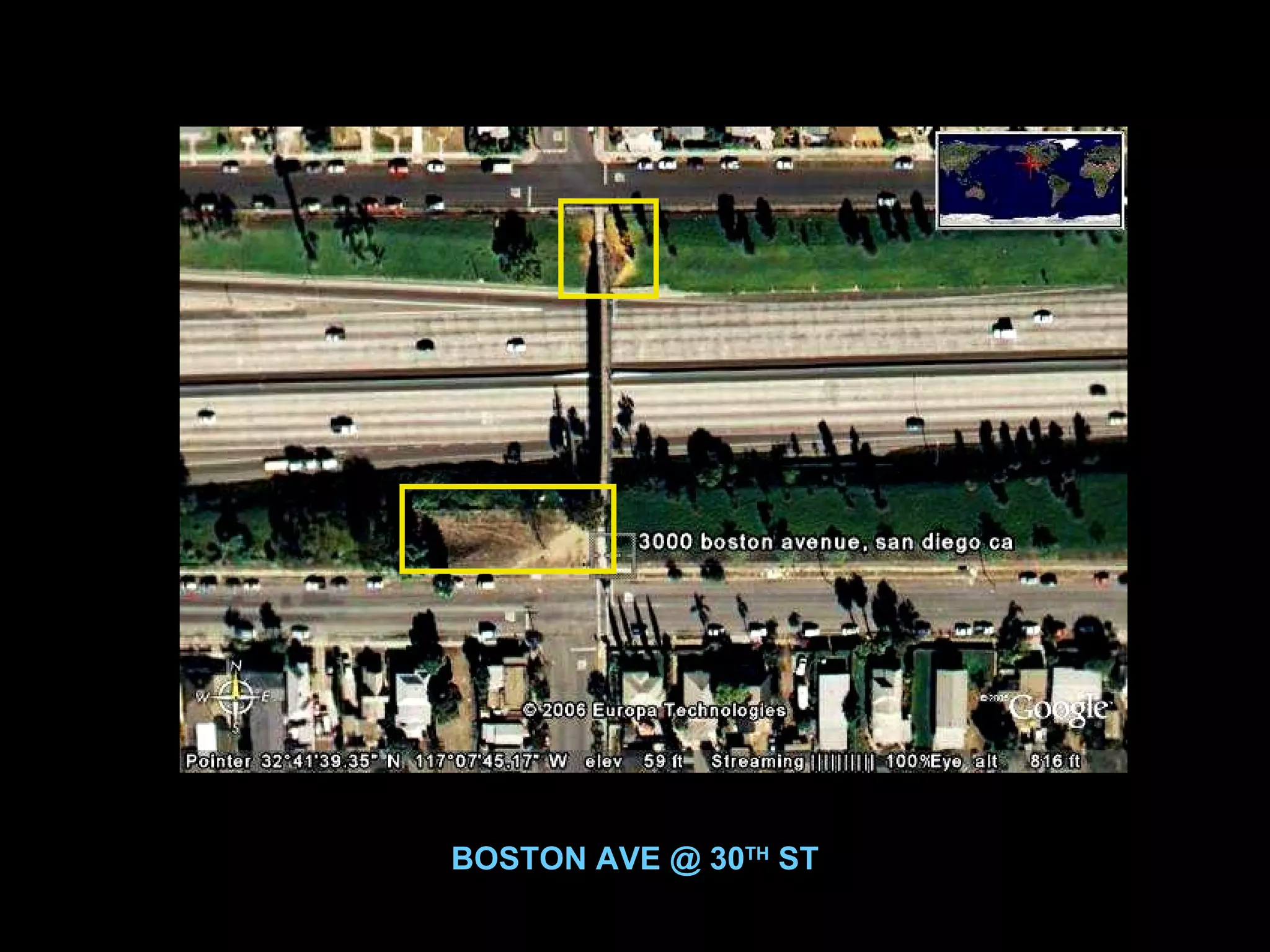 BOSTON AVE @ 30 TH  ST 