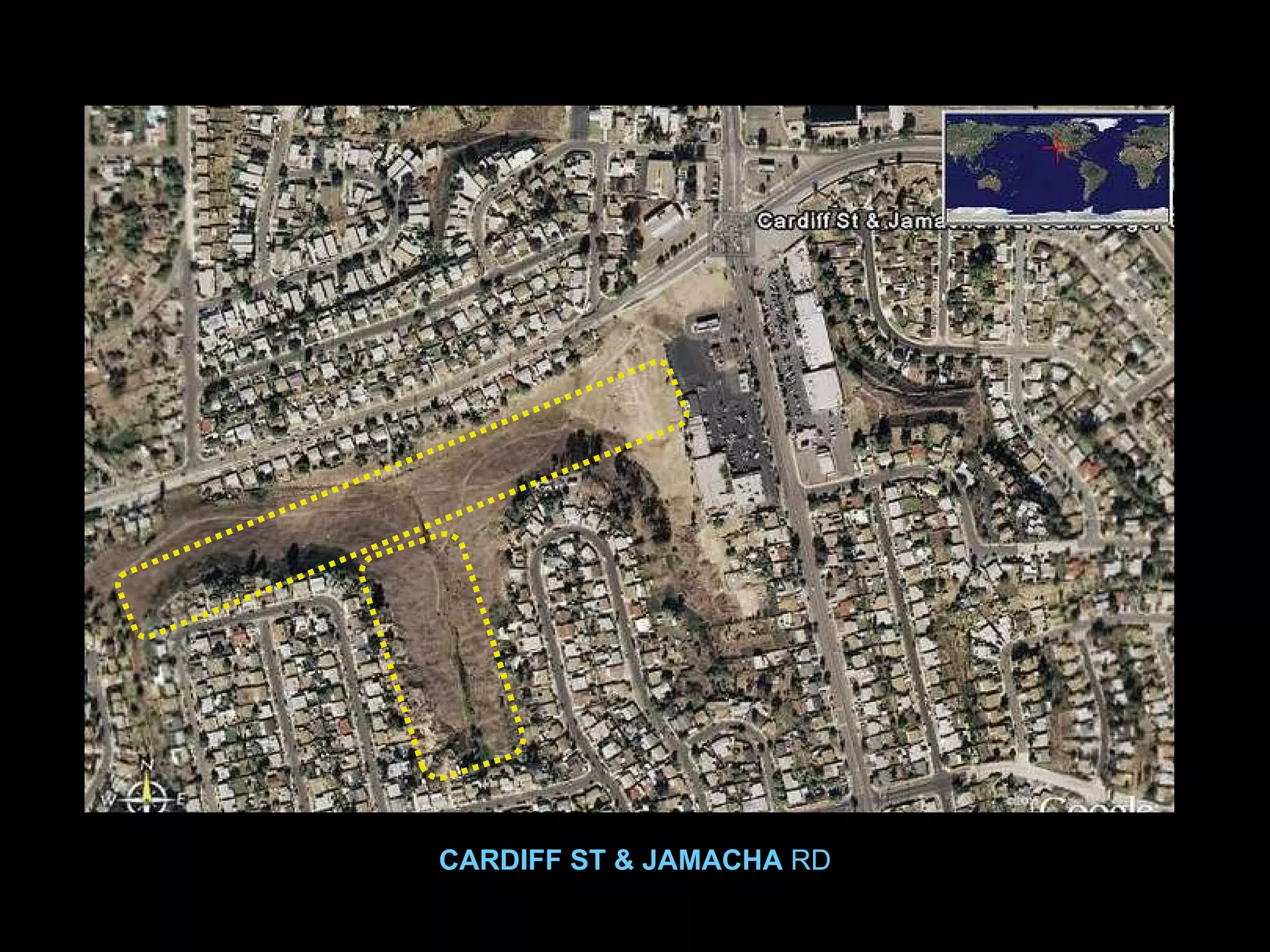 CARDIFF ST & JAMACHA  RD 