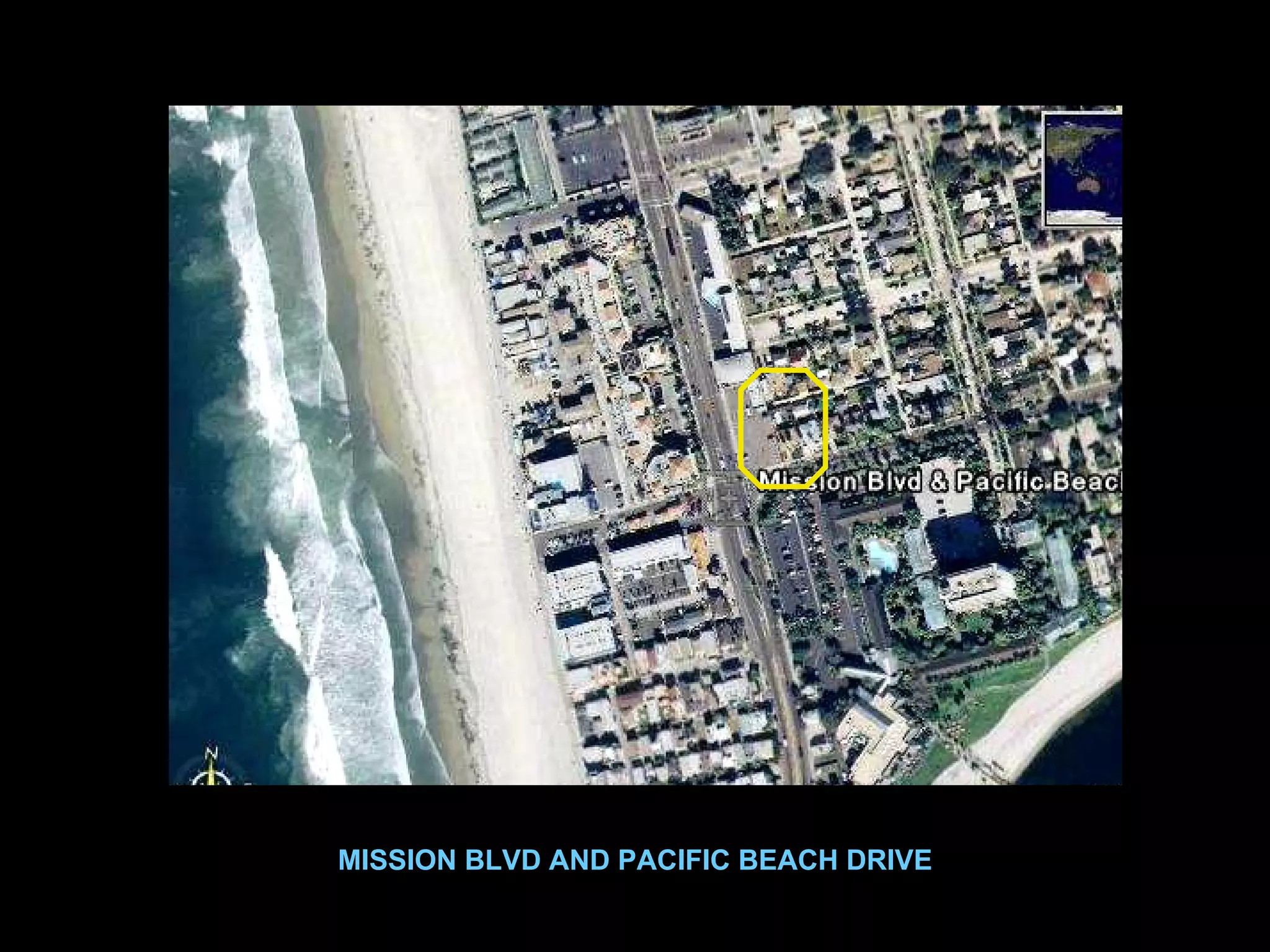 MISSION BLVD AND PACIFIC BEACH DRIVE 