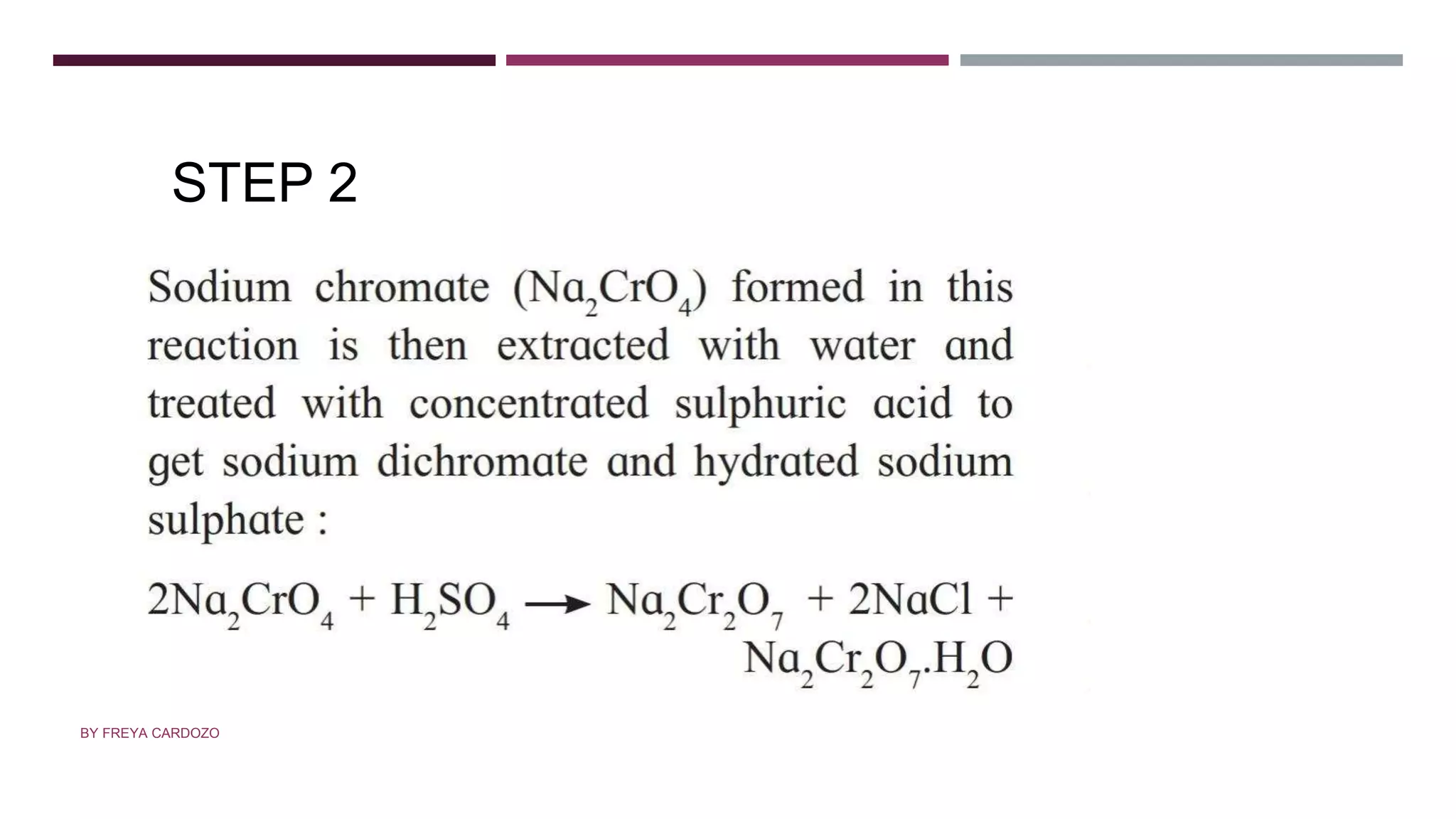 STEP 2
STEP 2
BY FREYA CARDOZO
 