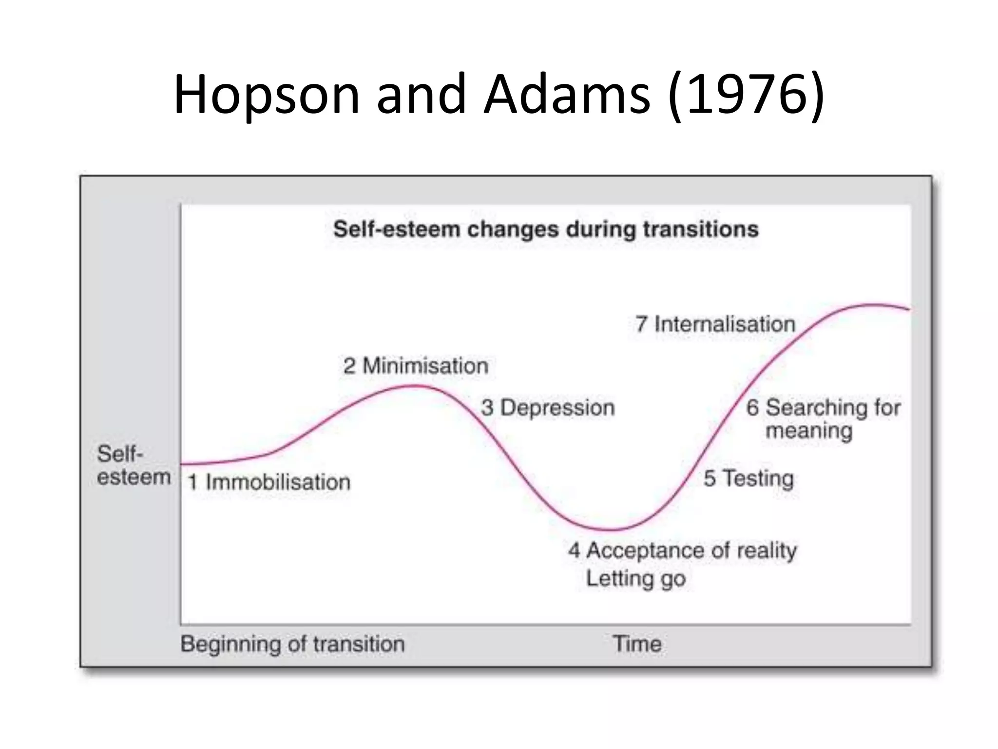 Hopson and Adams (1976)
 