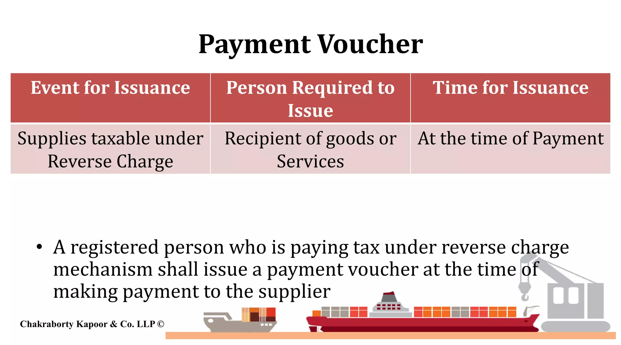 GST- who can issue Tax Invoice, Credit Note, Debit Note, Payment ...