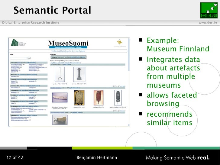 Semantic web master thesis