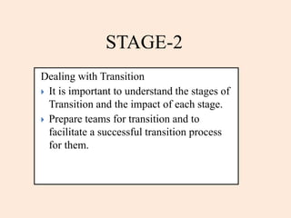 Transition management | PPTX