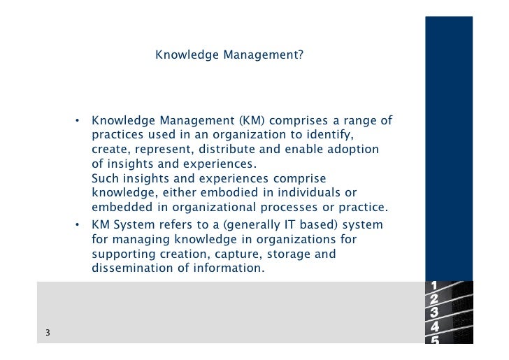 Transition Management Topic5 How Can A Manager Introduce Knowledge Management Slide 3