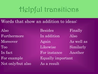 Transitions | PPTX