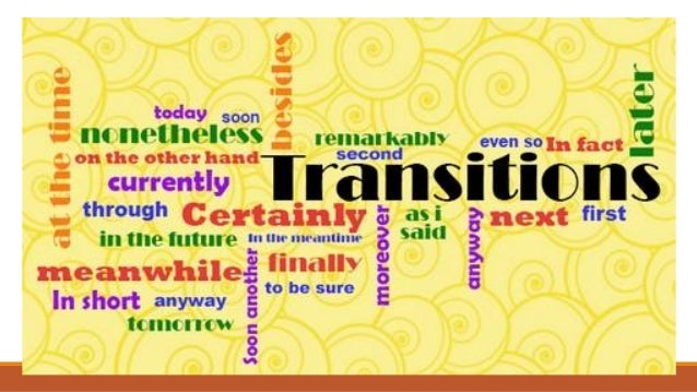 transition words and phrases agreement