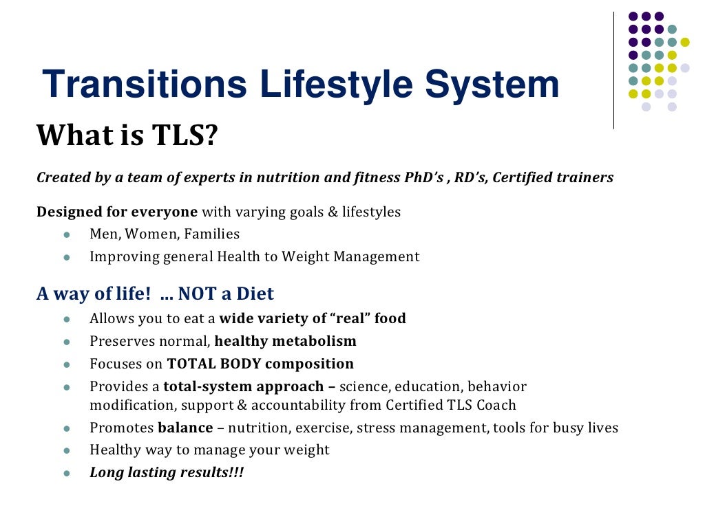 TLS Weight Loss Solution Overview