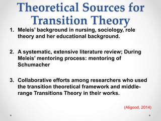 Transitions theory Afaf Meleis | PPTX