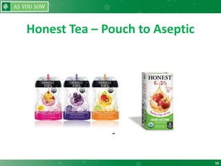 16
Honest Tea – Pouch to Aseptic
-
 