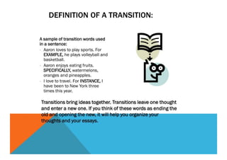 Transition Words | PDF