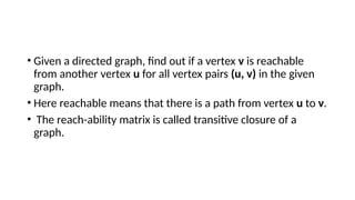 Transitive Direct Graph Comprehensive Guide to Transitive Closure and Floyd-Warshall Algorithm ...