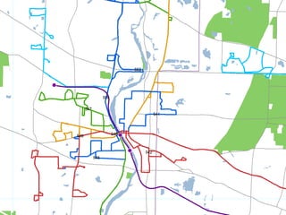 Transit Rd Map Transit map design | PPT