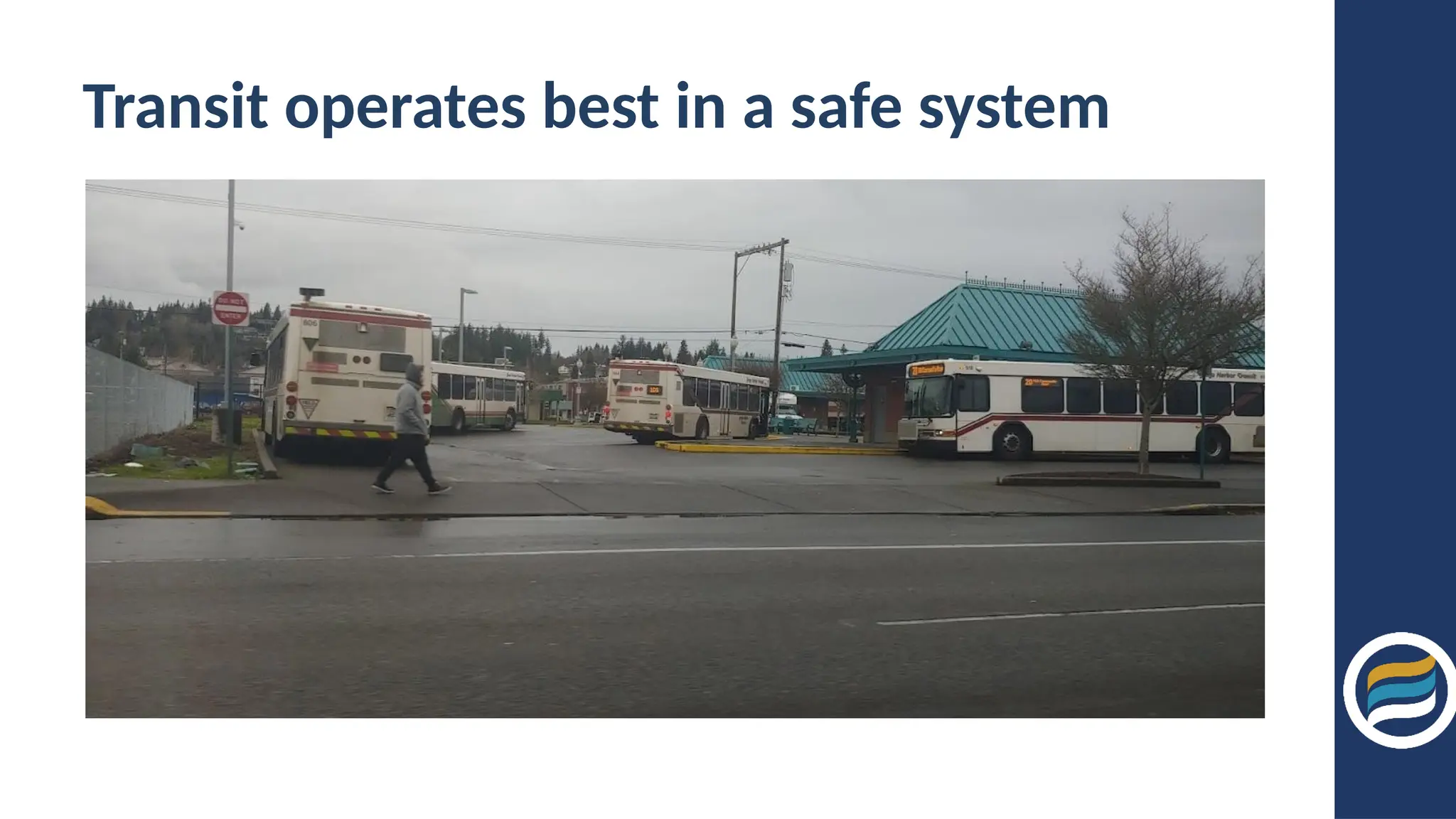 Transit operates best in a safe system
 