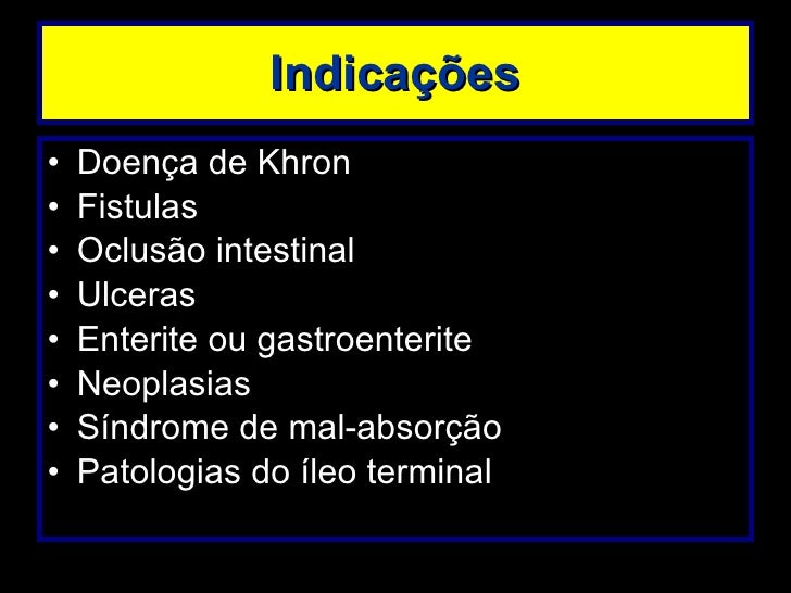 Transito intestinal exame