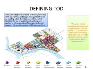 Transit Oriented Development Plan