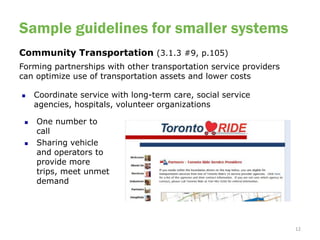 Transit supportive guidelines transit | PDF