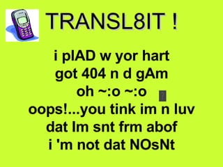 Transl8it Guess The Song