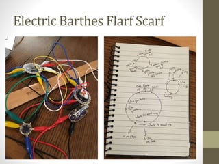 Electric Barthes Flarf Scarf
 