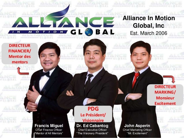 PRESENTATION ALLIANCE GLOBAL cote d ivoire jan 2017 official in frenc… slideshare