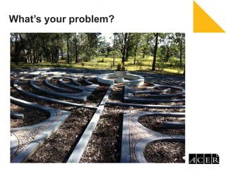 What’s your problem?
 