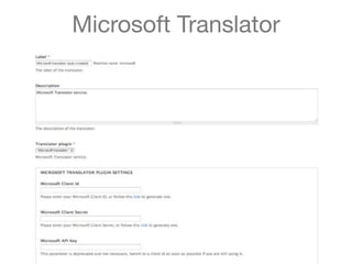 Microsoft Translator
 