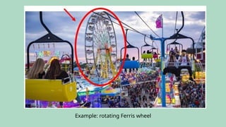 Example: rotating Ferris wheel
 