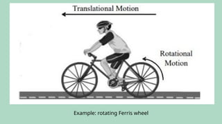 Example: rotating Ferris wheel
 