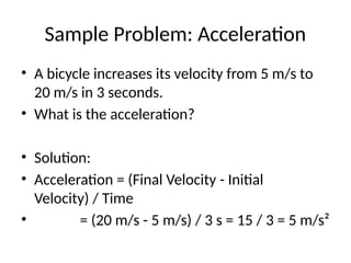 Translational_Motion_10_Problems_With_Notes | PPTX